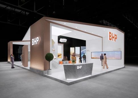 進博會BHP展臺設(shè)計搭建案例分析